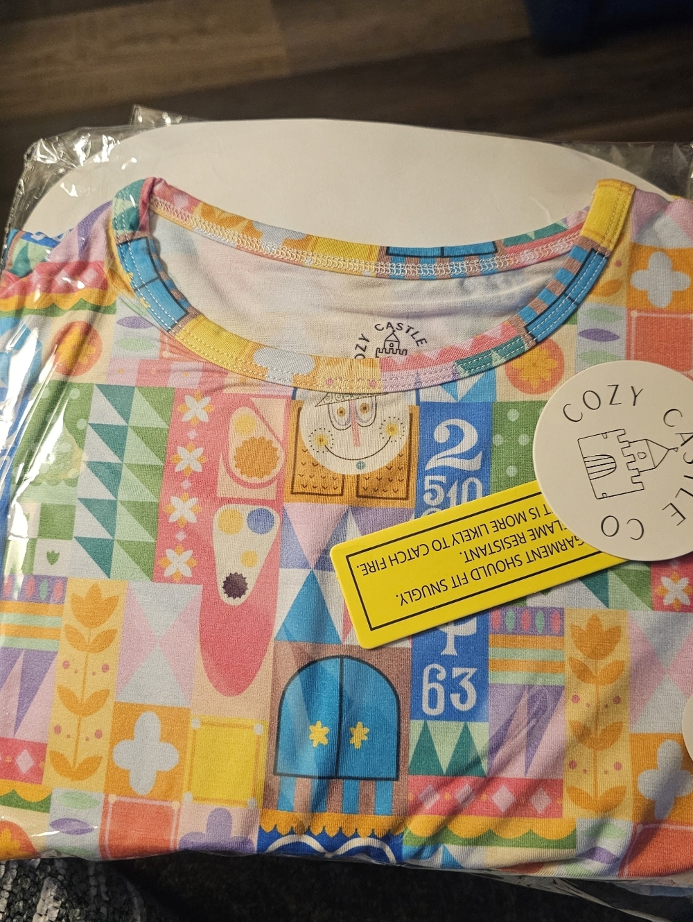 Cozy Castle Colorful Its A Small World Dress